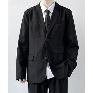 セットアップ AGLOVALE ルーズジャケット＆スリムフィットスラックス セットアップ/上下セット メンズ レディース