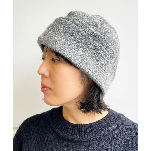 ニット帽 ニットキャップ 「Basiquenti」Ombre yarn Crochet Hat BC...