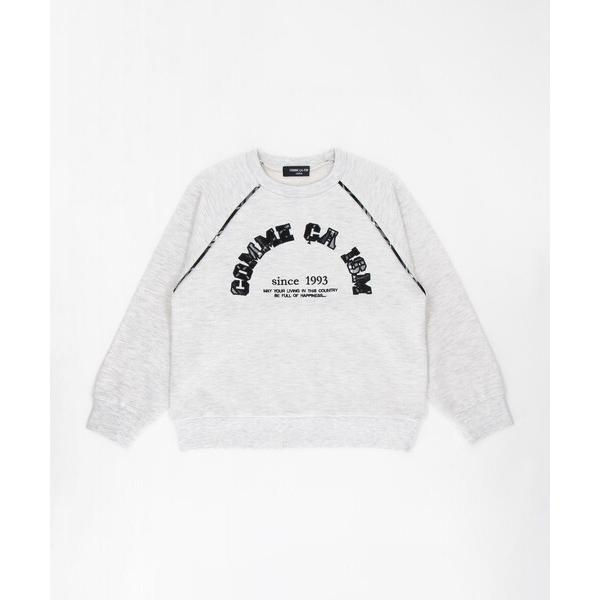 トレーナー  チェック ロゴトレーナー キッズ 子供服 男の子 女の子