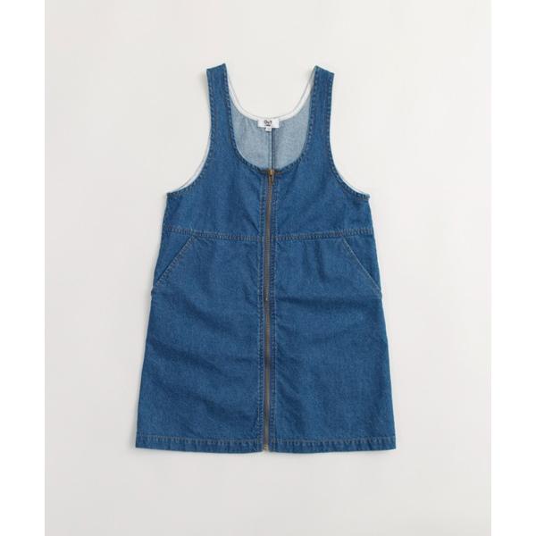 ジャンパースカート 「Ou? by EDWIN」デニム２WAYジャンパースカート キッズ 子供服 女...