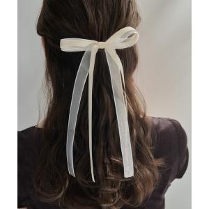 「deedoodah」ロングリボンヘアカフ/ポニーフック｜ZOZOTOWN Yahoo!店