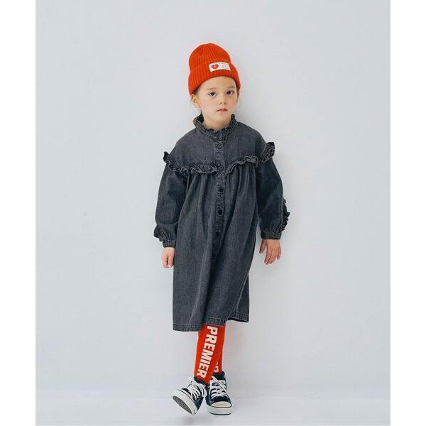ワンピース 「リンク/ジュニア対応」フリルブラウスワンピース キッズ 子供服 女の子