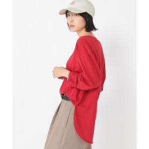tシャツ 「daily CLIP」スラブさらさらロングTEE レディース