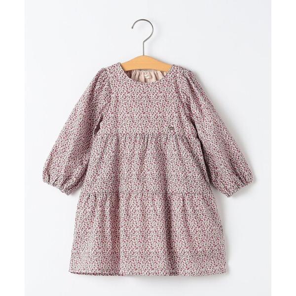 ワンピース SHIPS KIDS:80〜90cm / フラワー ティアード ワンピース キッズ 子供...