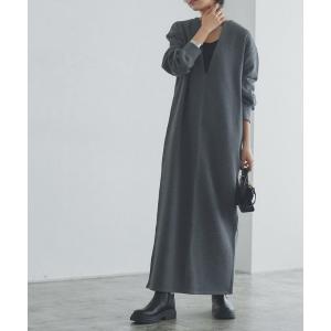 ワンピース インナーセットキーネックスウェットワンピース