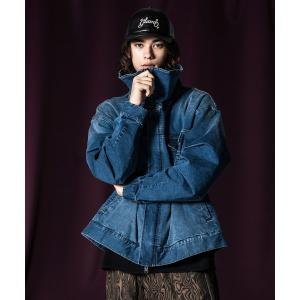 「glamb」 デニムジャケット M インディゴブルー メンズ
