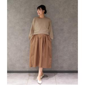 「CHOCOA」 コンビワンピース FREE モカ レディース