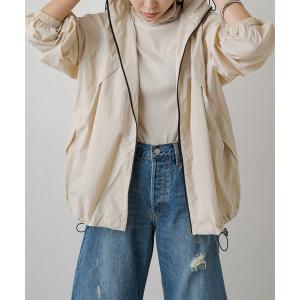 「LOUNGEDRESS」 「earthy_」マウンテンパーカー FREE アイボリー レディース