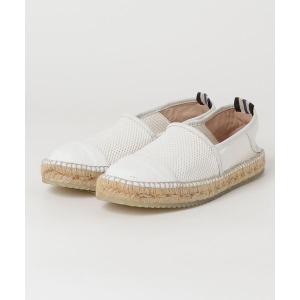 「GAIMO」 エスパドリーユ 39 ホワイト レディース