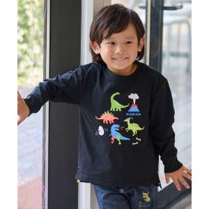 kladskap（クレードスコープ） tシャツ サーカスザウルス/恐竜長袖T