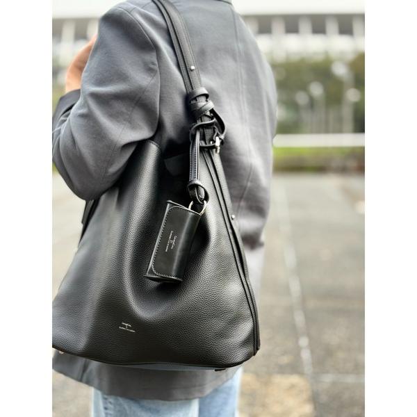 DRAW(ドロー) / リップ バッグ「キップスキン ビーガンレザー」チャーム　キーホルダー