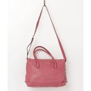 「miu miu」 マドラス 2WAYバッグ - ピンク レディース
