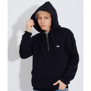 「FCMM」 プルオーバーパーカー MEDIUM ブラック メンズ