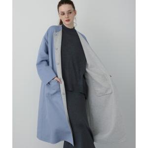 「saloon」 コート FREE ブルー レディース