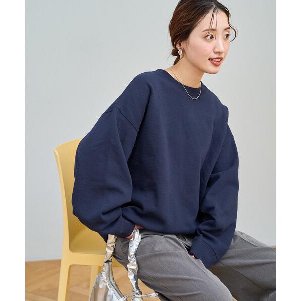 トレーナー スウェット 限定展開　ヘビーウェイト クルーネック スウェット レディース