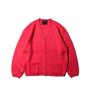 カーディガン TOWN CRAFT タウンクラフト / SOLID SHAGGY V CARDIGAN アクリルカーディガン メンズ レディース
