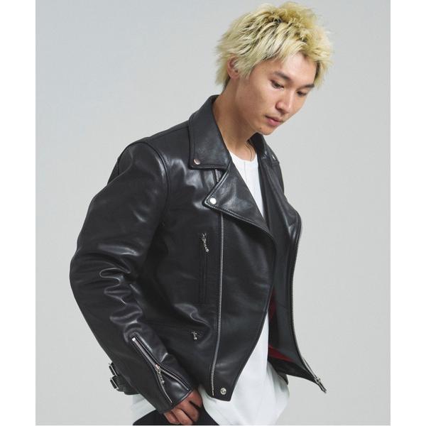 革ジャン ライダース JE-BUFFARO CALF　ダブルライダース メンズ レディース