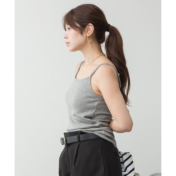 キャミソール LARU / プレーンブラトップキャミソール