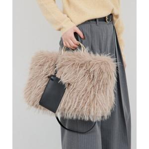 ショルダーバッグ バッグ 「2.718」シャギーリングハンドルバッグ レディース