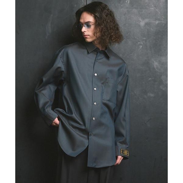 シャツ 「UNISEX」4 Colors Chambray Washable Wool Prime-...