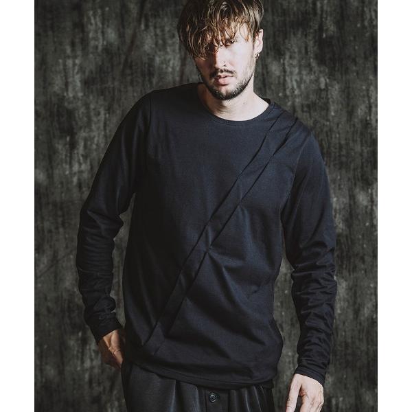 tシャツ mlt5407-バイアスダーツPO プルオーバー(457006-322T) メンズ