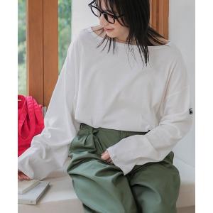 tシャツ ボートネックバスクロングスリーブTシャツ「THE CRAFT CREW PRODUCTS」 レディース