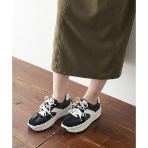 スニーカー 厚底 ローカット GERMAN TRAINER スニーカー レディース