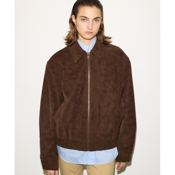 ブルゾン アウター THROW F/SUEDE SWINGTOP BZ フェイクスウェード スウィン...