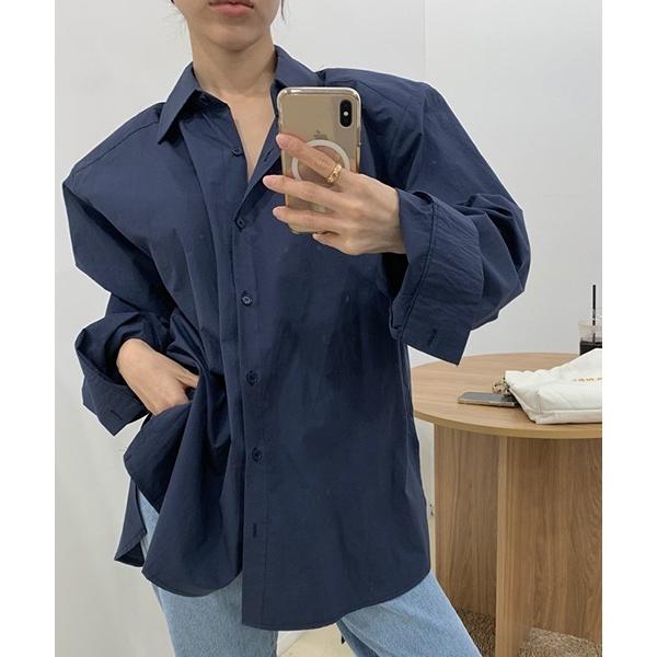 ブラウス シャツ YUGA　バックコンシャス　リボンシャツ　トップス レディース