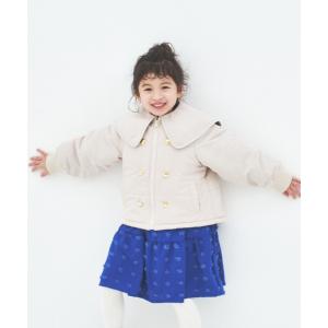 コート アウター ポリエステルツイルセーラー２ｗａｙ中綿ジャケット キッズ 子供服 女の子