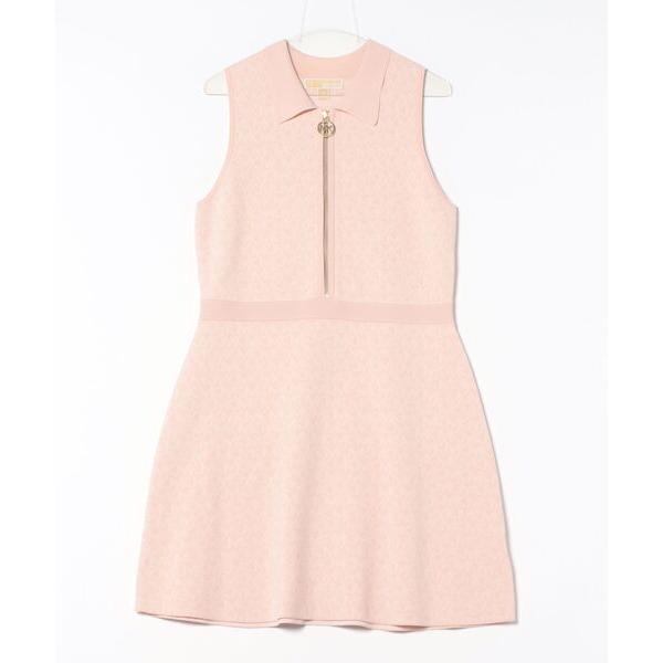 ワンピース MK DOT ロゴ ジャカード クロップ ジャケット