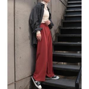 パンツ 「選べる3丈/2タイプ」 シワになりにくい美シルエットパンツ レディース｜ZOZOTOWN Yahoo!店