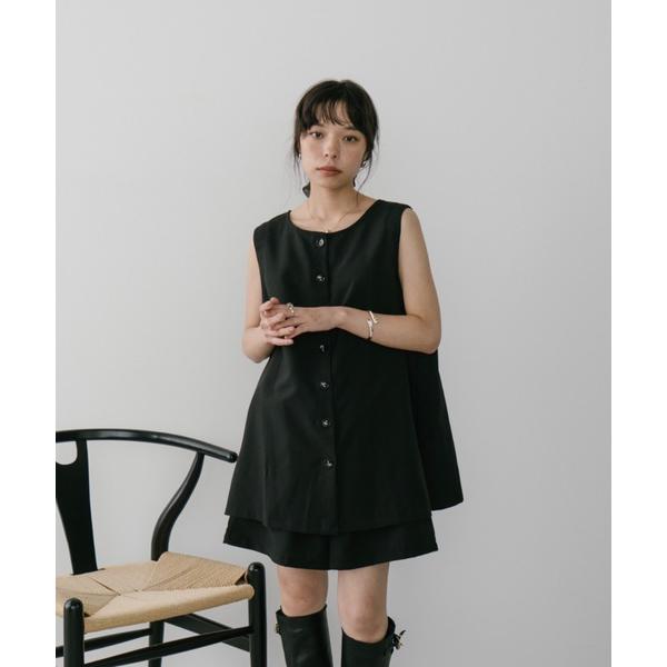 2ピースジレライクショーパンセット レディース