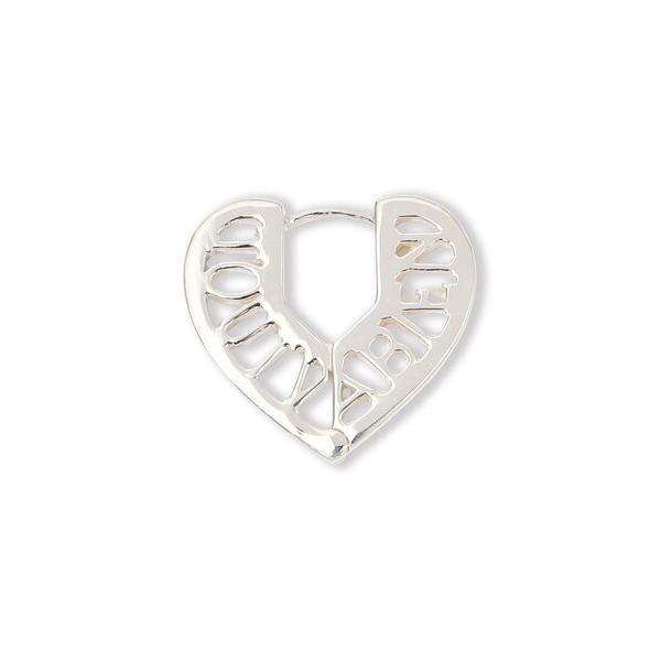 ピアス PLOW Lettering heart ピアス レディース