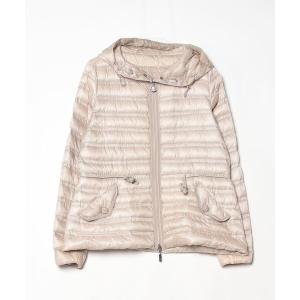 「MONCLER」 ダウンコート - ベージュ レディース