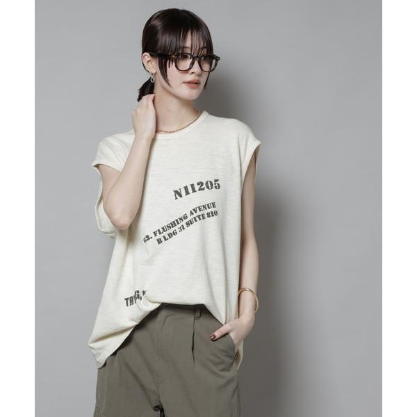 タンクトップ ノースリーブ ヴィンテージライクルーズタンクトップ レディース