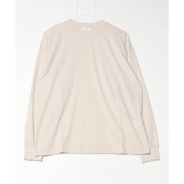 tシャツ ATON (エイトン) FRESCA NUBACK LONG T-SHIRT レディース