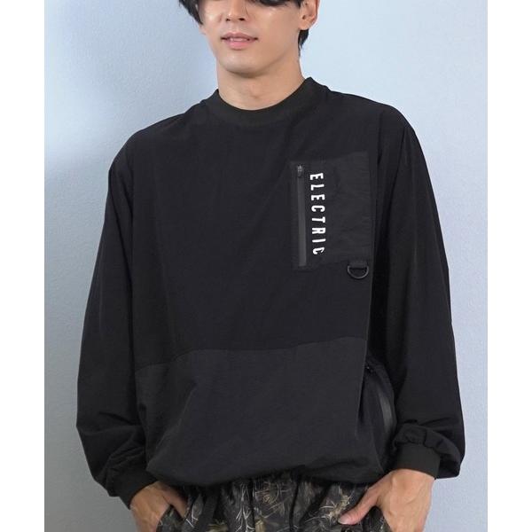 tシャツ Electric/エレクトリック 長袖Tシャツ/ロンT ナイロンカーゴシャツ E25FTM...