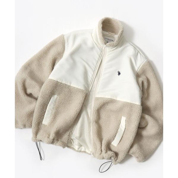 ブルゾン アウター U.S. POLO ASSN./ユーエスポロアッスン Boa Jacket/オー...
