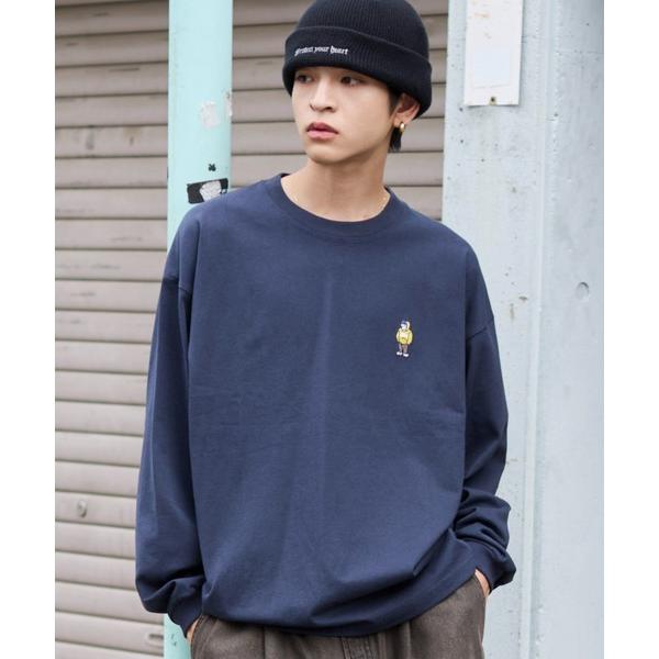 tシャツ ∴WEGO/BENDAVIS別注ワンポイントロンT メンズ レディース