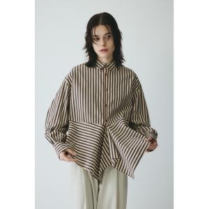 ブラウス シャツ Flare hem shirt　　フレアヘムシャツ レディース