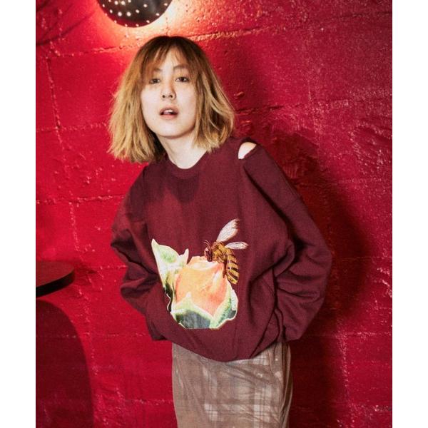 トレーナー スウェット Graphic B Sweatshirt グラフィックBスウェット レディー...