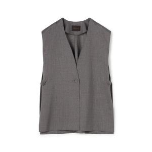 Ballsey（ボールジィ） ベスト ジレ ミックスファー Vネックベスト