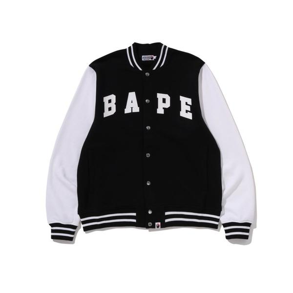 ミリタリージャケット モッズコート APE PIRATE SWEAT VARSITY JACKET