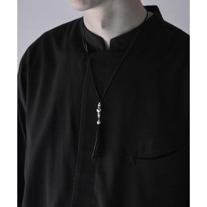ネックレス SENTI SILVER TASSEL NECKLACE メンズ レディース