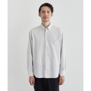 抗菌防臭ギンガムチェックシャツ