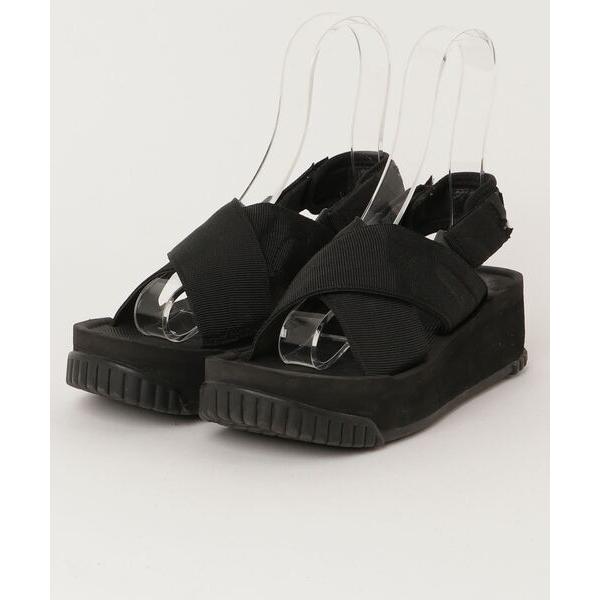 「SHAKA」 フラットサンダル - ブラック レディース