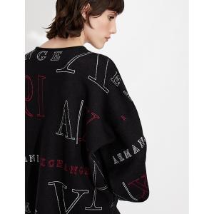 「ARMANI EXCHANGE」 長袖ニット X-SMALL ブラック レディース