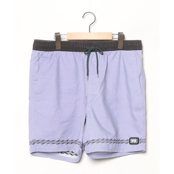 「RIP CURL」 ハーフパンツ LARGE ラベンダー メンズ