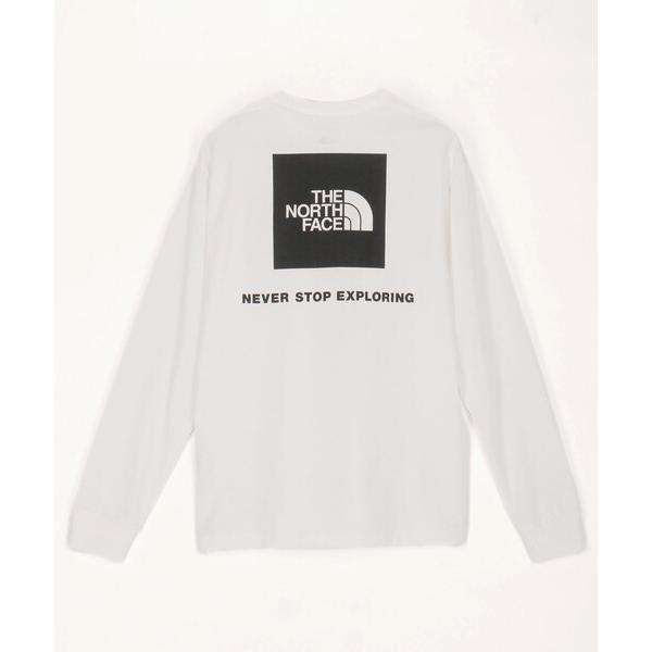 tシャツ THE NORTH FACE/ザ・ノース・フェイス ロングスリーブバックスクエアロゴティー...